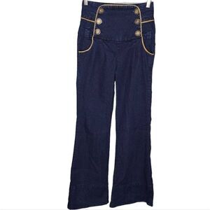 Celebrity Pink Dark Wash Flare Bell Bottom Denim Jeans